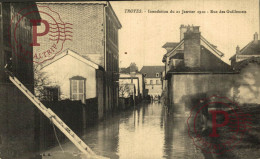 FRANCIA. FRANCE. TROYES INONDATION 1910 RUE DES GUILLEMETS - Troyes