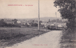 Jardin Fontaine (55 Meuse) Vue Générale - édit. J. Debergue à Verdun - Andere & Zonder Classificatie