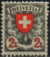 SUISSE ,SCHWEIZ, 1924,  Zu 166,  Mi 197 , YV 211, WAPPENZEICHNUNG, BLASON, Trace De Charnière, - Ungebraucht