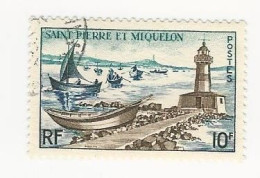 SPM-1957 -Série Courante - N° 357 Oblitéré - Used Stamps