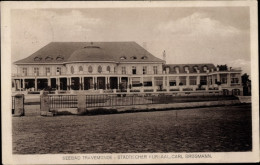 CPA Ostseebad Travemünde Lübeck, Städtischer Kursaal, Inh. Carl Brugmann - Autres & Non Classés