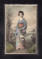 (08/05/24) JAPON-CPA JAPONAISE EN KIMONO - Andere & Zonder Classificatie