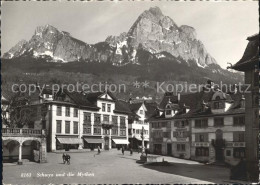 11643167 Schwyz Platz Brunnen Und Myhten Schwyz - Otros & Sin Clasificación
