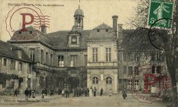 FRANCIA. FRANCE. TROYES HOTEL DE VILLE FACADE INTERIEURE - Troyes