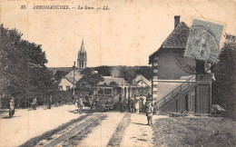 P-24-Mi-Is-1399 : ARROMANCHES. LA GARE DU CHEMIN DE FER DEPARTEMENTAL - Arromanches