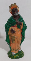 I117171 Pastorello Presepe - Statuina In Celluloide - Re Magio - Cm 10 - Crèches De Noël