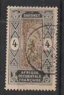 DAHOMEY - 1913-17 - N°YT. 45 - Cocotier 4c Noir - Oblitéré / Used - Oblitérés