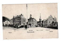 CPA - 67 - SCHIRMECK - Vues Multiples - Post - Marktplatz - Amtsgericht - Vers 1910 - Schirmeck