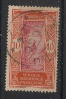 DAHOMEY - 1913-17 - N°YT. 47 - Cocotier 10c Rouge-orange - Oblitéré / Used - Usati