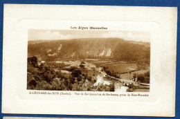 LES ALPES MANCELLES - ST-LEONARD-DES-BOIS - SARTHE - VUE DE ST-LEONARD ET DE NARBONNE - PRISE DE HAUT-FOURCHE  - FRANCE - Saint Leonard Des Bois