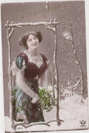 Bonne Année  Femme 1910 - New Year