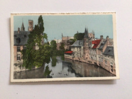 Carte Postale Ancienne (1957) Bruges Quai Du Rosaire Pub : Eug.Van Loocke De Pape Brugge III - Brugge