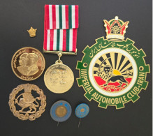 Mixed Lot Medal Pin Etc - Other & Unclassified