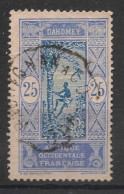 DAHOMEY - 1913-17 - N°YT. 50 - Cocotier 25c Outremer - Oblitéré / Used - Usados