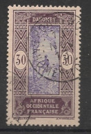 DAHOMEY - 1913-17 - N°YT. 51 - Cocotier 30c Brun-lilas - Oblitéré / Used - Gebraucht