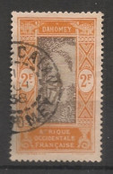 DAHOMEY - 1913-17 - N°YT. 58 - Cocotier 2f Orange Et Brun - Oblitéré / Used - Oblitérés