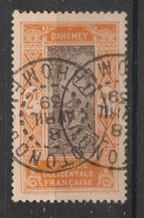 DAHOMEY - 1913-17 - N°YT. 58 - Cocotier 2f Orange Et Brun - Oblitéré / Used - Usati