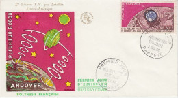 Polynesie Française TeIstar  1v FDC 1962 (OO168) - Oceania