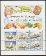 Monaco EUROPA CEPT Klbg. 1992 Block 55 Postfrisch Schiffe Columbus   (10957 - Otros (Mar)