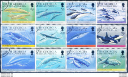 South Georgia. Definitiva. Fauna. Cetacei 1994. Usati. - Falkland Islands