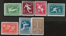 Bulgaria      .  Y&T      .  224/230        .   *      .     Mint-hinged - Neufs