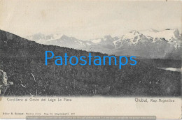 228416 ARGENTINA PATAGONIA CHUBUT CORDILLERA AL OESTE DEL LAGO LA PLATA ED TONARELI POSTAL POSTCARD - Argentina