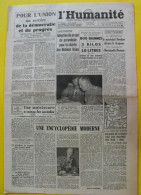 Journal  L'Humanité Du 8 Juin 1945. Guerre Eisenhower Joukov épuration Magistrats Cour Spéciale - Weltkrieg 1939-45