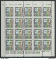 1978-79 Italia - Repubblica , N° 1441 , 4000 Lire Policromo , In Minifoglio Di 20 , MNH** - Hojas Completas