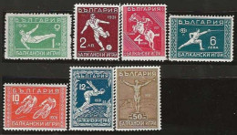 Bulgaria      .  Y&T      .  224/230        .   *      .     Mint-hinged - Nuevos