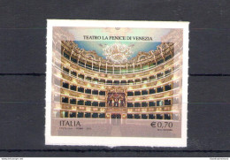 2013 Repubblica Italiana, "Teatro Fenice" - Non Dentellato - Non Fustellato , N° 3496A , MNH** - Variedades Y Curiosidades