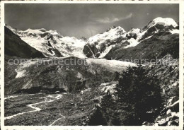 11642812 Morteratschgletscher Mit Bellavista Piz-Bernina Morteratschgletscher - Autres & Non Classés