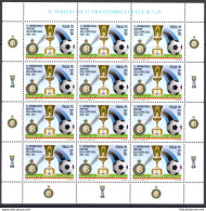 2011 Italia - Repubblica , Minifoglio Inter Coppa Italia , Catalogo Sassone N° 28 , MNH** - Hojas Completas
