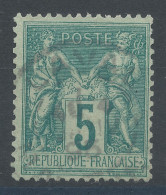 Lot N°83288   N°75, Oblitéré Cachet à Date De CAVAILLON " VAUCLUSE " - 1876-1898 Sage (Tipo II)