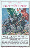 Bz479 Cartolina Militare Milano Per L'assistenza Ai Soldati Mutilati In Guerra - Regiments