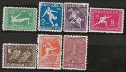 Bulgaria      .  Y&T      .  231/237        .   *      .     Mint-hinged - Unused Stamps