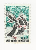 SPM-1973 -Oiseaux. Macareux Moine - N° 429 Oblitéré - Used Stamps