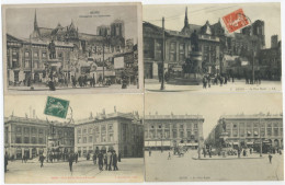 LOT 20 CPA Reims, Place Royale - Reims