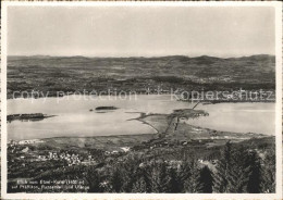 11642761 Etzel SZ Blick Auf Pfaeffikon Rapperswil Und Ufenau Etzel - Autres & Non Classés