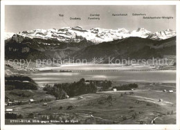 11642759 Etzel SZ Mit Siehlsee Und Alpen Etzel - Sonstige & Ohne Zuordnung