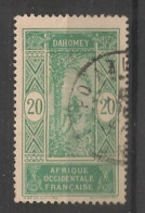 DAHOMEY - 1925-26 - N°YT. 72 - Cocotier 20c Vert - Oblitéré / Used - Usados