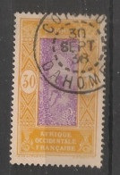 DAHOMEY - 1925-26 - N°YT. 73 - Cocotier 30c Ocre Et Violet - Oblitéré / Used - Gebruikt