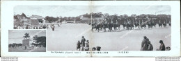 Ag713 Cartolina Postcard The Njjiu Baschi Imperial Palace Japan Giappone Doppia - Autres & Non Classés