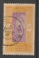 DAHOMEY - 1925-26 - N°YT. 73 - Cocotier 30c Ocre Et Violet - Oblitéré / Used - Gebraucht