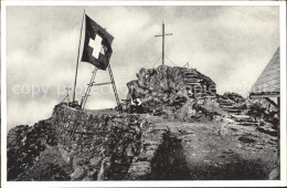 11642674 Alpthal Grosser Mythen Gipfelkreuz Alpthal - Sonstige & Ohne Zuordnung