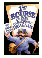 ROQUEVAIRE. 1ere Bourse Du Club Cartophile Aubagnais. - Bolsas Y Salón Para Coleccionistas