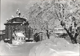 11642666 Einsiedeln SZ Portal Des Klosters Tief Verschneit Einsiedeln - Other & Unclassified