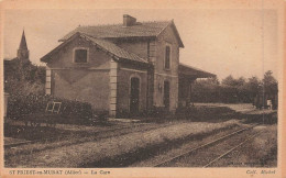 03 - ALLIER - ST-PRIEST-EN-MURAT - La Gare - 10303 - Andere & Zonder Classificatie