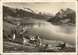 11642652 Waegitalersee Stausee Innertal Gasthaus Familie Spiess Innerthal - Other & Unclassified