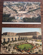 Lot De 2 Cartes Postales Anciennes Colorisées : Versailles - Zonder Classificatie