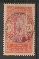 DAHOMEY - 1915 - N°YT. 60 - Croix Rouge - Oblitéré / Used - Used Stamps